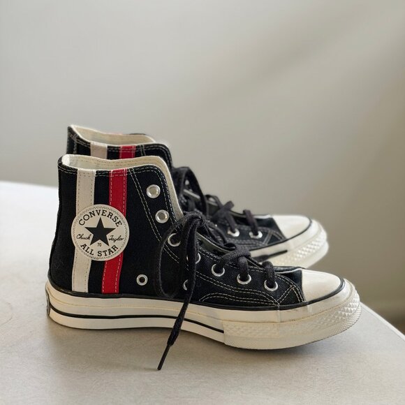 Converse | Chuck 70 Archival Stripes | Sneakers | High Tops | Black Red White main image 4